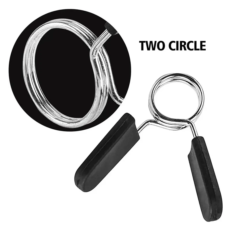 Landmine Barbell Attachment - Colliers de serrage à ressort pour