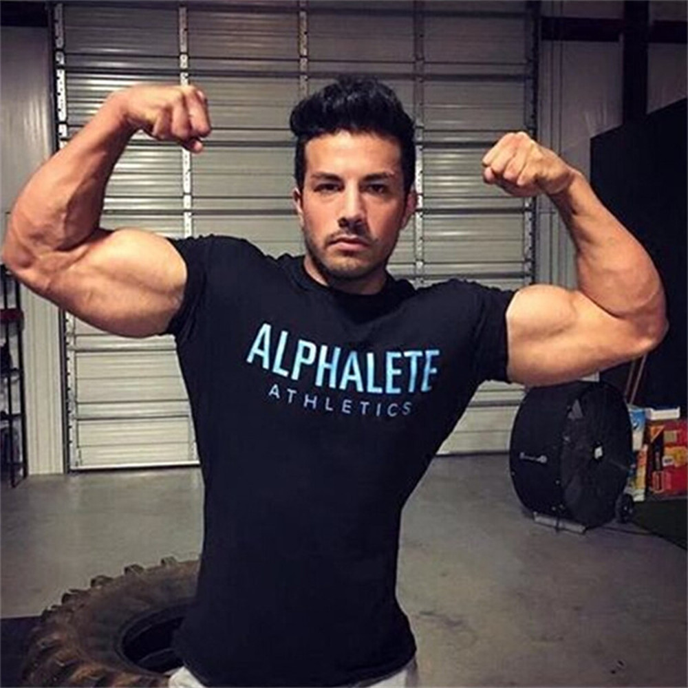 Nouveau coton décontracté impr - Crossfit Male avis et prix
