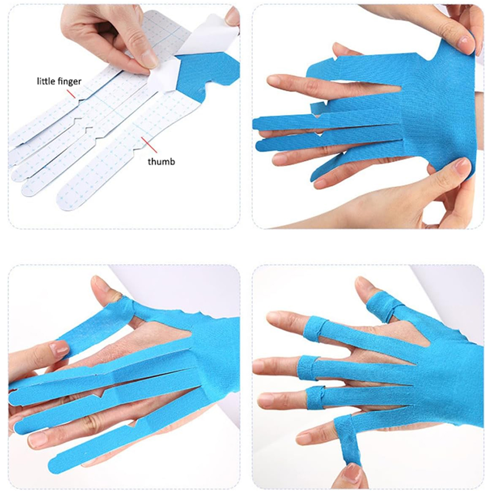Lot de 5 bandes de kinésiologi - Finger Tape Athletic avis et prix