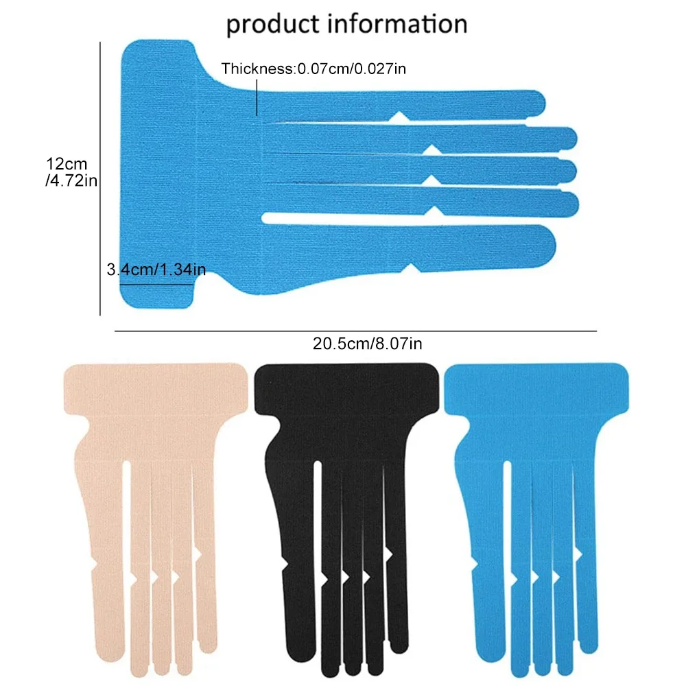 5 bandes de kinésiologie pré-d - Finger Tape Athletic avis et prix